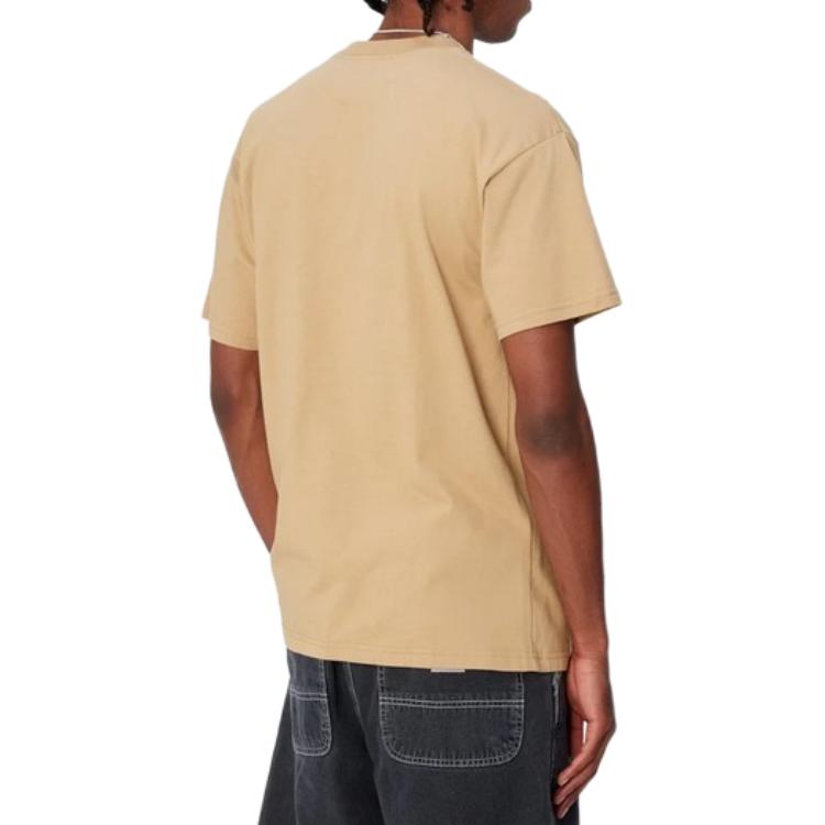 Carhartt WIP Футболка с полутонами Spree Мужские футболки Коричневый I032874-0IA-XX