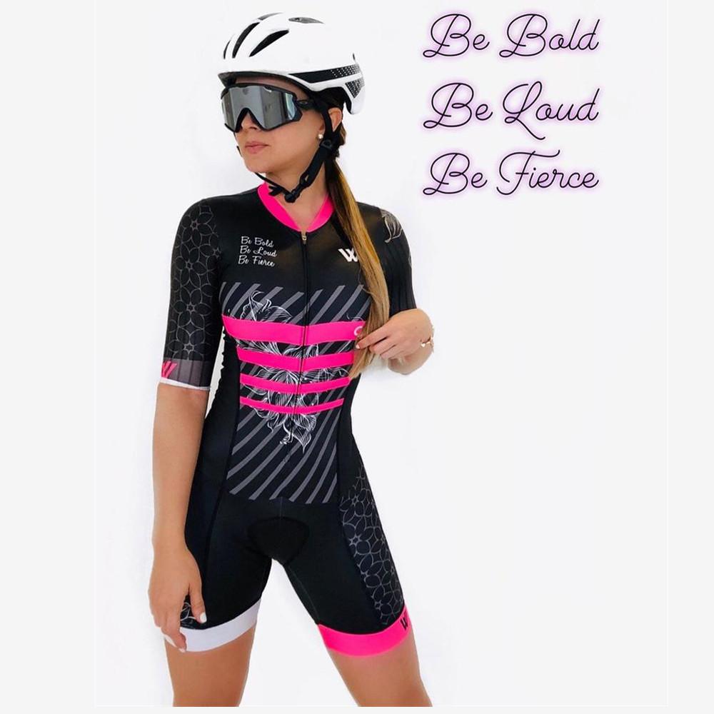 Sportsdesigns Женский триатлонный велосипедный слитный костюм Летний с коротким рукавом Купальный костюм Индивидуальная велосипедная майка Одежда Комбинезон Ropa Ciclismo