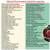 20 мм 22 мм ремешки для часов для Amazfit GTR 4/3/2/Pro/GTS 2/3/4/mini/Stratos Металлический магнитный браслет Ремешок Amazfit balance/bip
