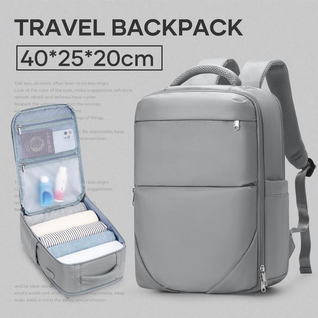 Дорожный рюкзак для ноутбука, мужской рюкзак, рюкзак большой емкости Ryanair 40x20x25, женский рюкзак для салона, сумка для компьютера для колледжа