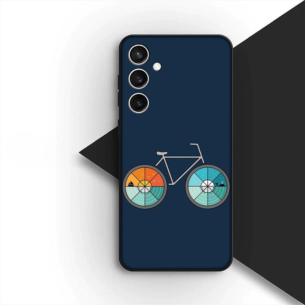 for Motorola Moto Edge 70 60 Fusion NEO Pro G56 G96 G04 G05 20 G Stylus Phone Cover Case Mountain Bike Cycling Art Wallpaper