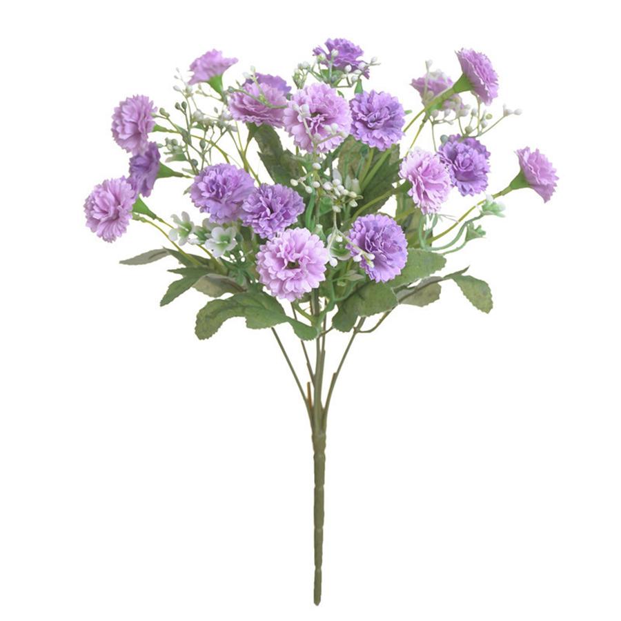 Artificial Flowers Wedding Bouquet Festival Vase for Home Decor Scrapbook Craft Diy Candy Box Silk Hydrangea Bridal Accessories