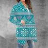 Women's Casual Long Sleeved Christmas Printed Cardigan Without Top Coat