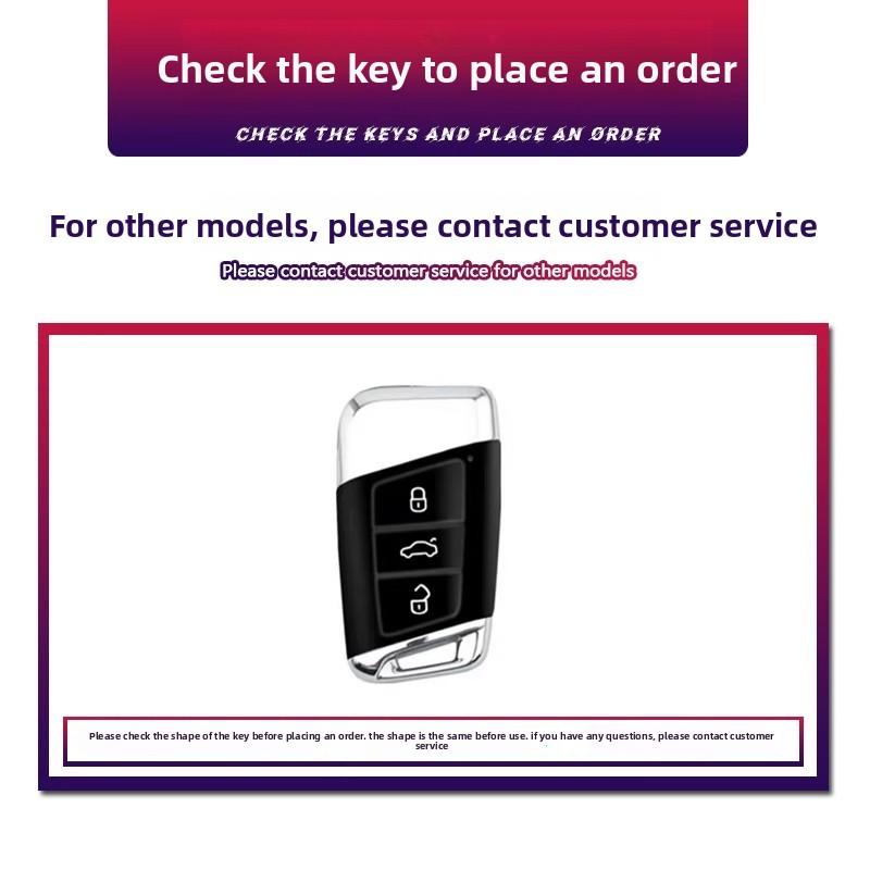 Для VOLKSWAGEN Набор защитных чехлов для ключей автомобиля VW Golf 7 Gti Mk7 R Touran Skoda Octavia 3 Superb Karoq Kodiaq Seat Leon Mk3 Ateca