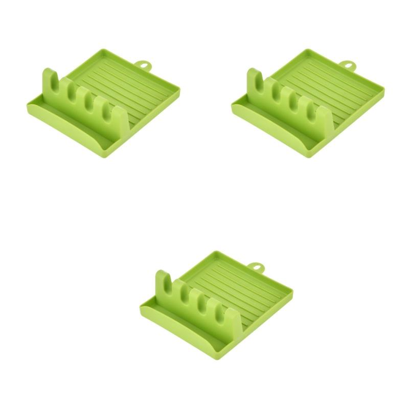 Кухонная подставка для шпателя, моющаяся подставка для кистей, полки для крышек кастрюль, многофункциональная подставка для кистей, кухонный инструмент