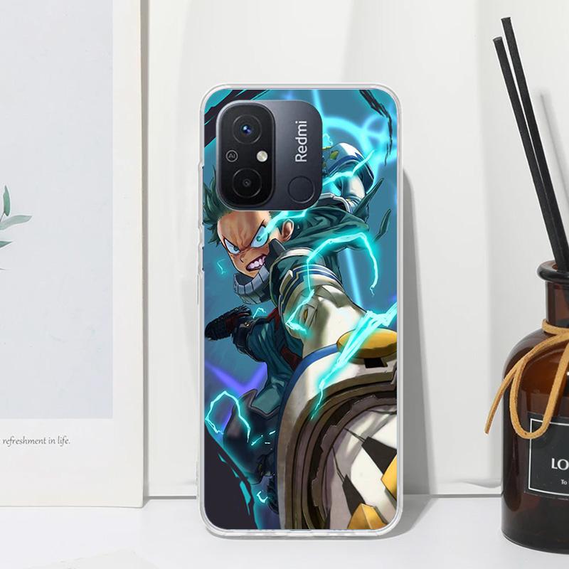 My Hero Izuku Deku Phone Case For Xiaomi Redmi 14C 13 13C 12 12C 10 10A 10C 9 9A 9C 9T 8 8A 7 7A 6A 6 Pro K80 K70 K60 K40 K20 12