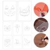 Halloween Pumpkin Ghost Bats Face Decorative Painting Stencils Metal Cutting Dies for DIY Pumpkin Carving Wood Walls Art Decor