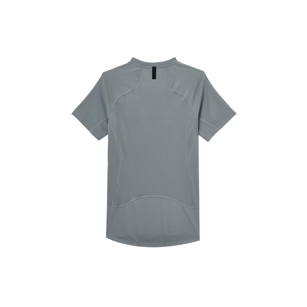 Nike Мужская футболка Pro Серая с круглым вырезом Средняя HV0410-084