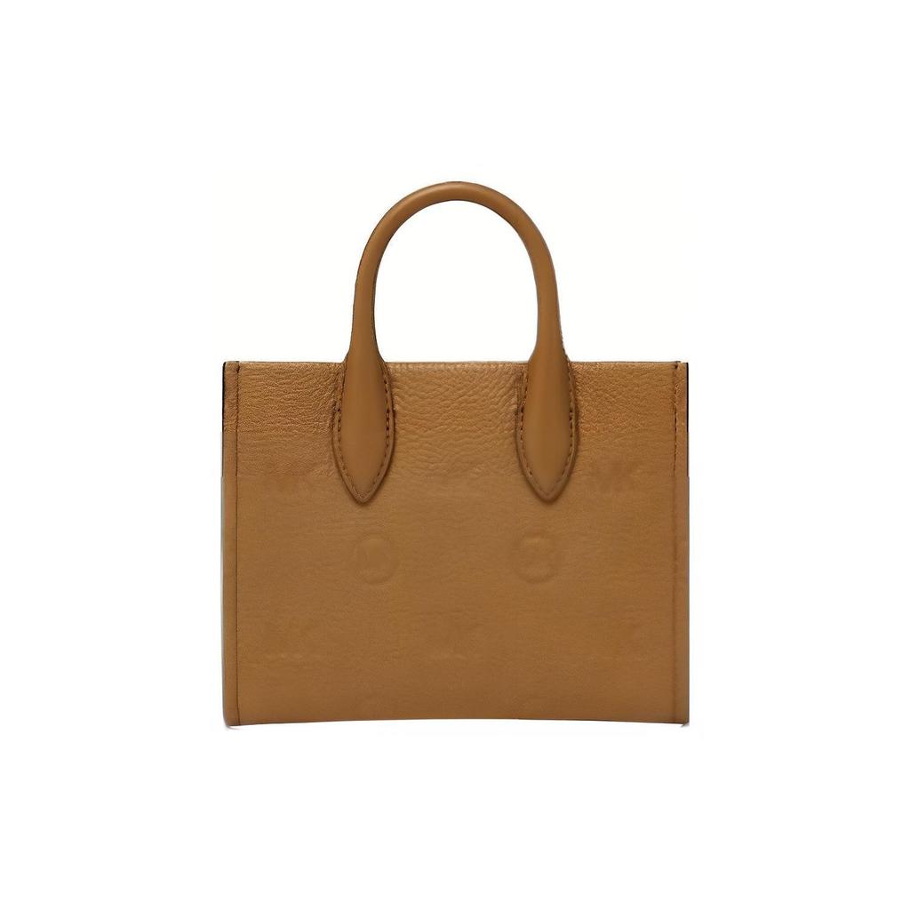 Michael Kors MK Mirella Classic Logo Print Adjustable Shoulder Strap Leather Crossbody Bag Mini Women bags Brown 35F3G7ZC0LLUGGAGE