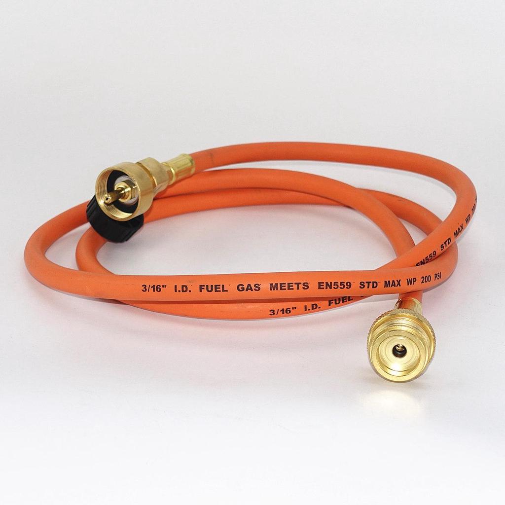 Комплект удлинительного шланга горелки MAPP Шланг длиной 1,5 м (5 футов) и крючок для ремня для сварочной горелки для газовой пайки