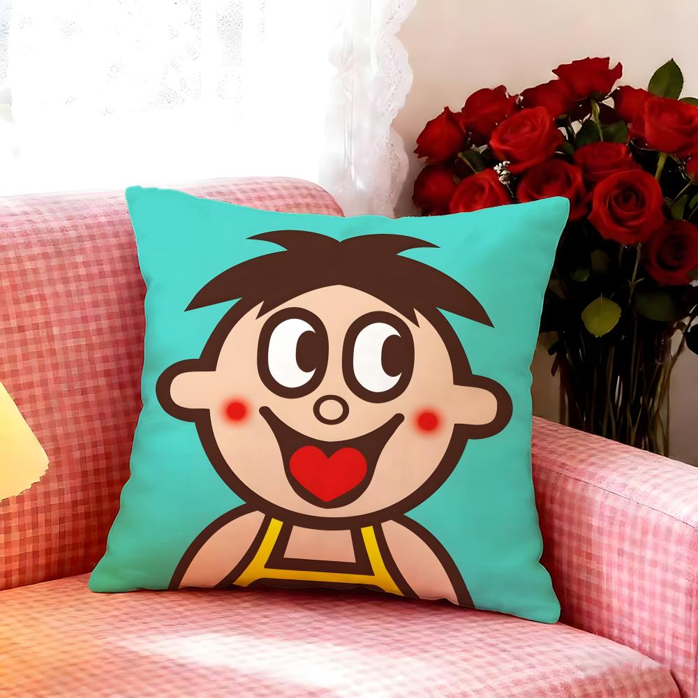 Famous Brand WWant Want Cushion Cover Premium Soft Pillowcase SkinFriendly Breathable MultiPurpose for Home Office Travel