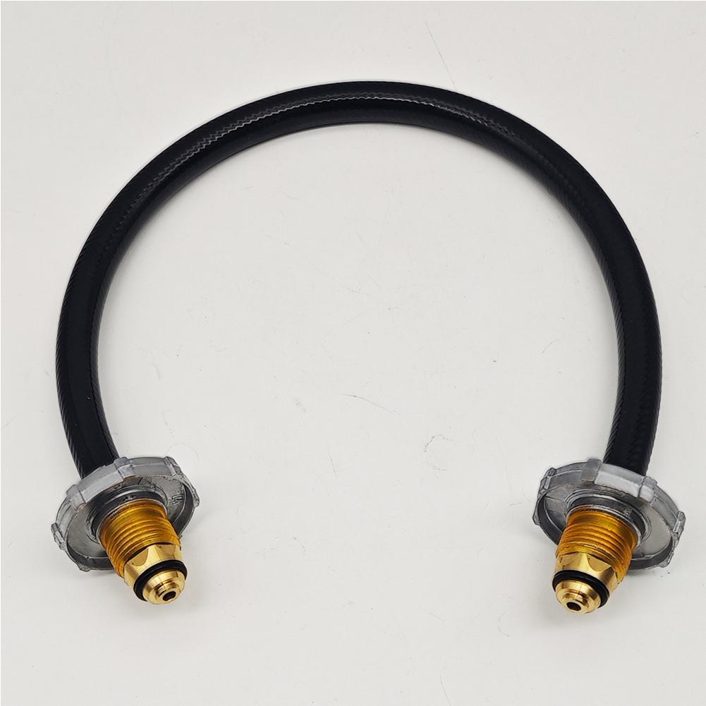 60cm Mutual Inflation Connector Propane Cylinder Tank Bridge Hose Direct Connection Canister Gas Inflation Adapter