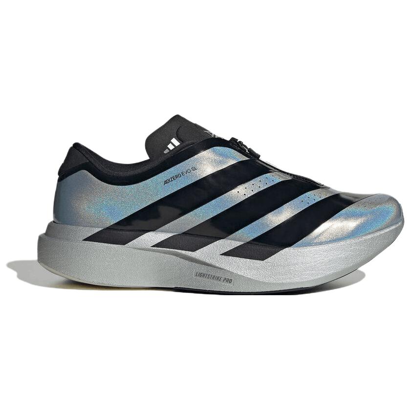 adidas Мужские беговые кроссовки Adizero Evo SL Низкие Синий Серебристый Черный KH7787