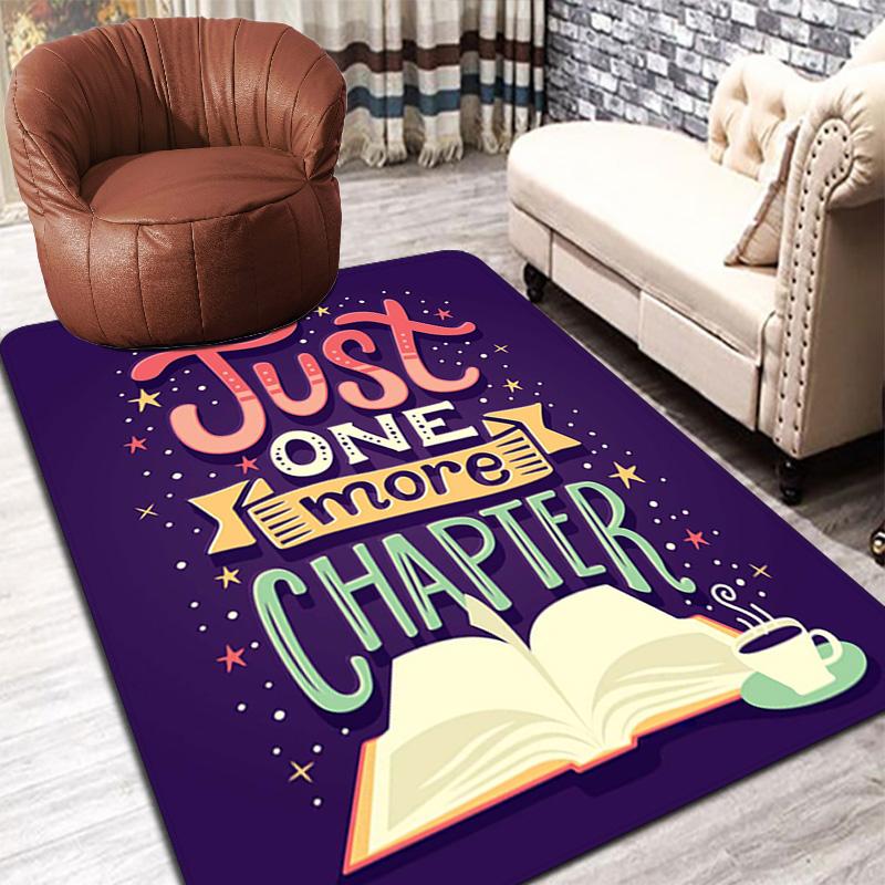 Gifts for Book Lovers Rug Floor Mat for Living Room or Bedroom Soft and Comfortable Carpet a Gift for Birthday and Holiday.ZFF0913119
