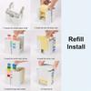 Plastic Desktop Note Holder 5-in-1 Page Marker Case Sticky Note Dispenser  Dorm Room
