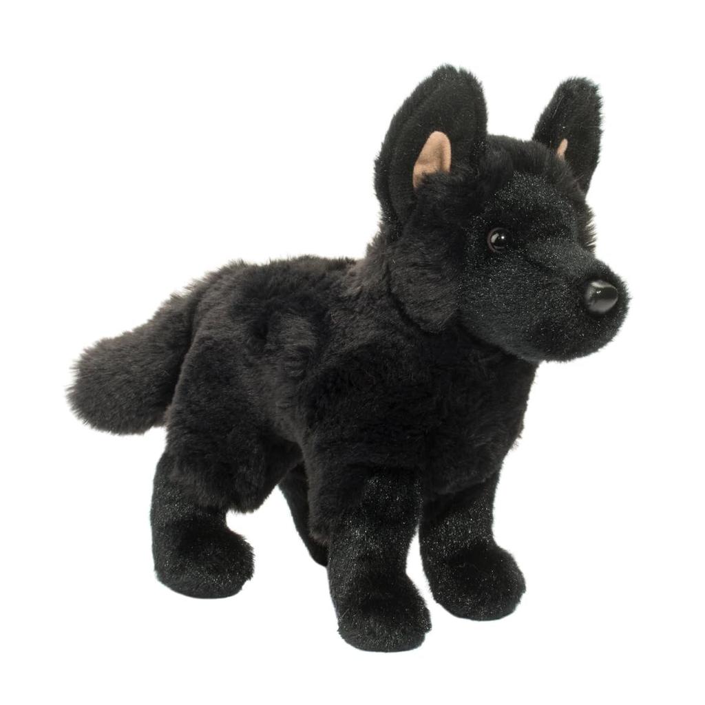 Douglas Haruko Black German Shepherd Stuffed Animal