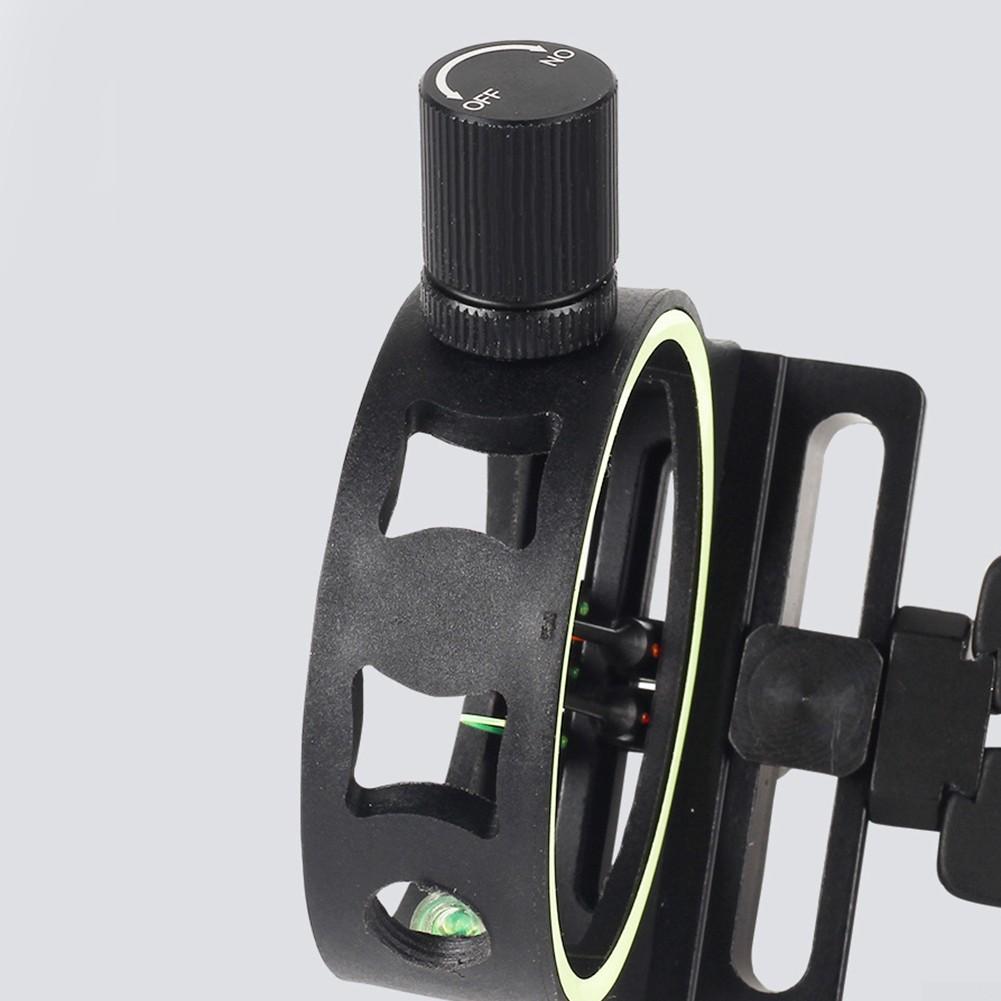 Three Button Batteries Sight Light Compact Appearance