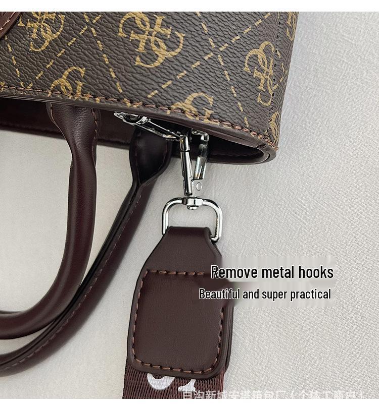 Взрывная новая сумочка: Женская стильная сумка кроссбоди с принтом и универсальным широким плечевым ремнем