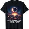 Полное солнечное затмение Луксор Египет 2027 Футболка «Древние фараоны»