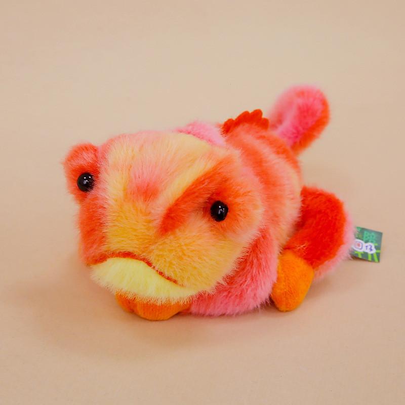 Plush Animal Keychain With Magnetic Color Changing Chameleon For Cute Gift And Decoration