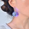 Серьги-шарики из стекла Отражающие стеклянные серьги Подходят для вечеринок и на каждый день