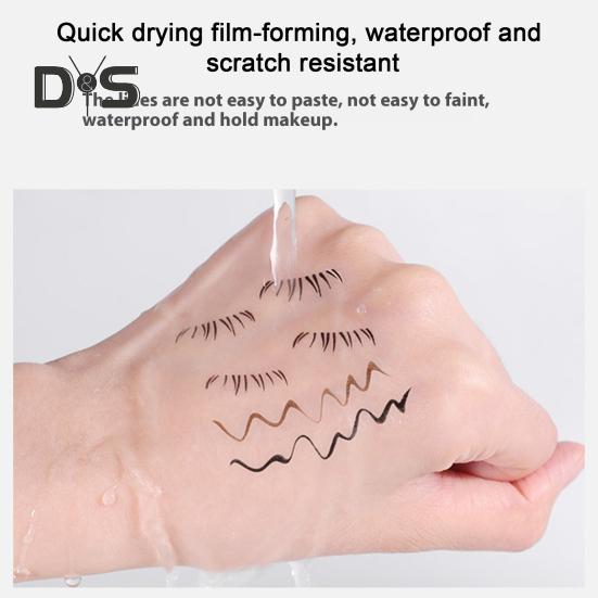 1 набор подводок для нижних ресниц, водостойкая, устойчивая к поту подводка для глаз, долговечная, для нижних ресниц, для начинающих, для макияжа глаз