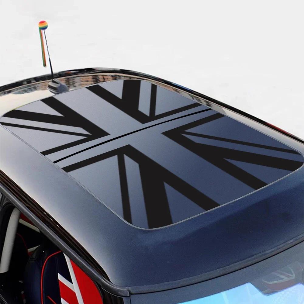 Креативная пленка на люк автомобиля Union Jack, виниловая наклейка-солнцезащита для MINI Cooper JCW One F54 F55 F56 F60 R53 R55