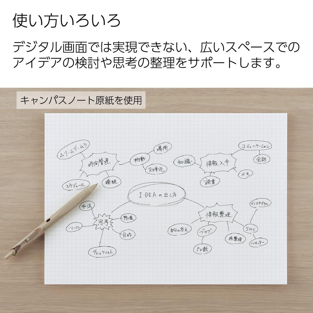 KOKUYO Писчая бумага А4 сетка 5 мм 300 листов SE-W309S5
