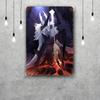 Постер с декором Hollow Knight Винтажная жестяная табличка Металлическая табличка Декоративная табличка для паба Бара Мужской пещеры Клуба Настенное украшение