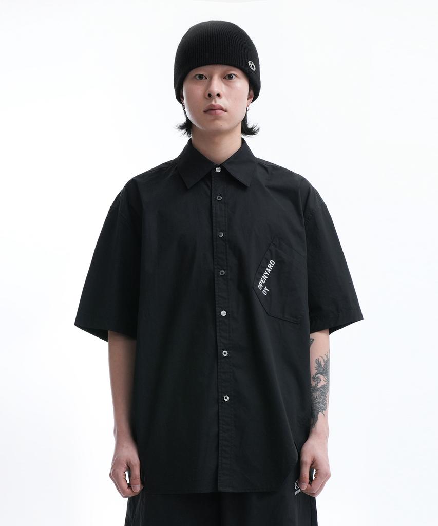 OHY U.B Half Shirts-Black