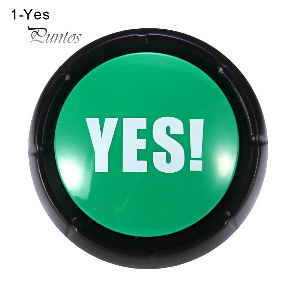 Bullshit Maybe No Sorry Yes Sound Talking Button Home Office Party Funny Gag Toy
