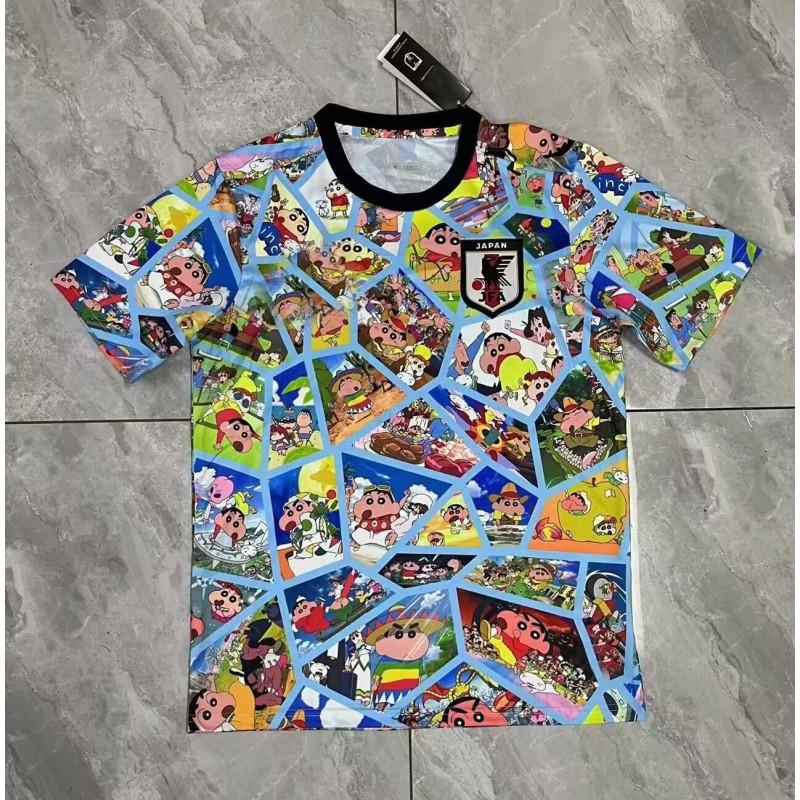 Japan National Team Football Jersey Anime Edition Short Sleeve Tsubasa Ozora Sports