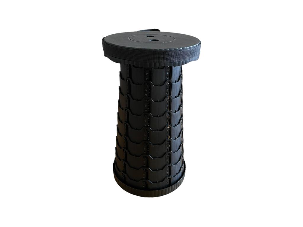 Cover for portable adjustable folding stool with strap