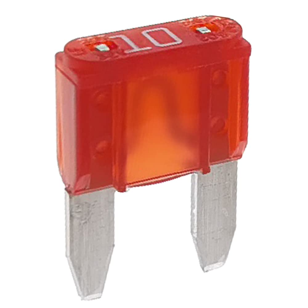 20pcs Mini Blade Fuse and 1 Fuse Puller 10A 32V Fast Blow for Replacement Fuses for Car/RV/Truck/Motorcycle/Boat (Mini 10 Amp)