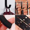 2/10set Rack Wall Mount J Hook with Screws Carbon Steel Wall Hanging Storage Hooks Racks Garage Organize Multi-Purpose Holders