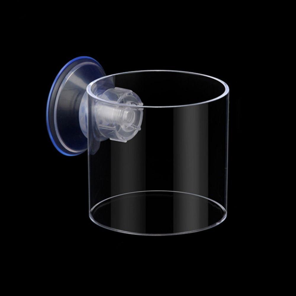 Акриловая акриловая кормушка для аквариумных рыб, прозрачный плавающий поднос для корма для рыб, аквариум