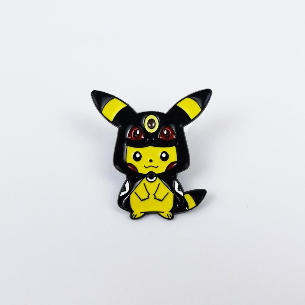 Pokémon Anime Merchandise: Cute Eevee Headband & Pikachu Brooch Backpack Badge