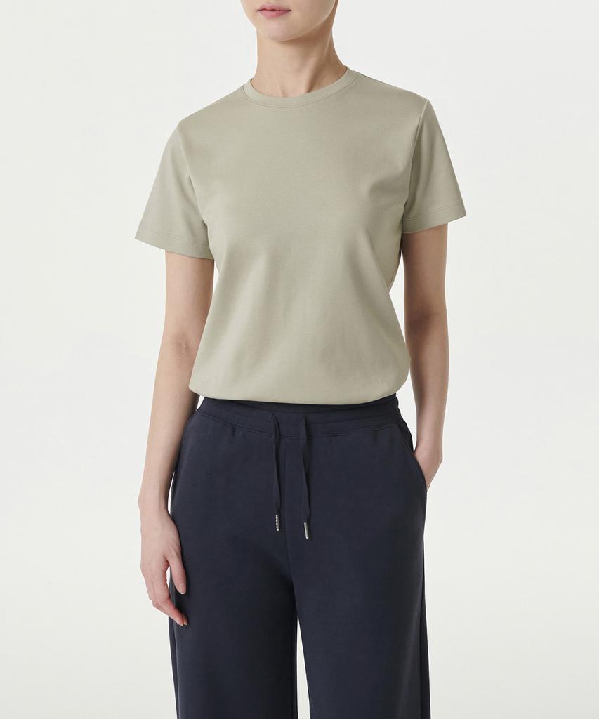 MUSINSA STANDARD WOMAN Women'S Basic Crew Neck T-Shirt [Sage]