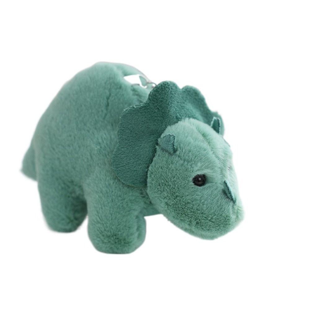 Мультяшный кукла-динозавр, мягкий плюшевый брелок в виде динозавра, креативный брелок в виде автомобильного ключа