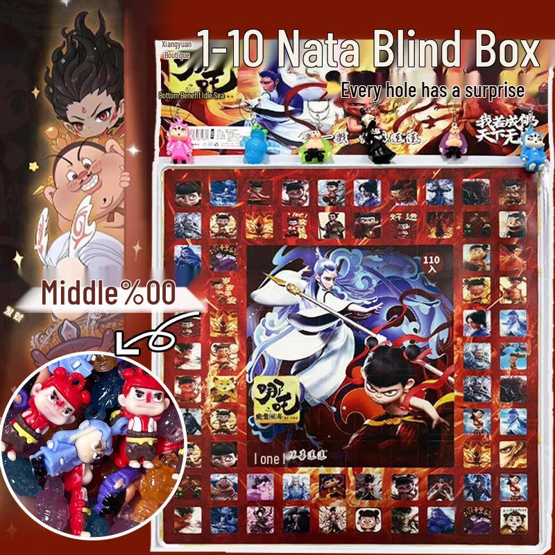 Нэчжа: Фигурка-сюрприз серии Rebirth - Настольное украшение и аниме-подарок