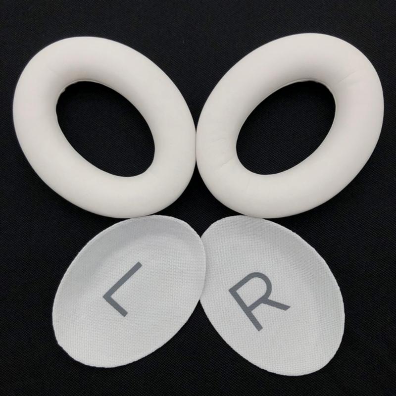 Replacement Protein Leather Earpads Ear Pad for QC45 Headphones Ear Cushions Earmuffs Ear Cover