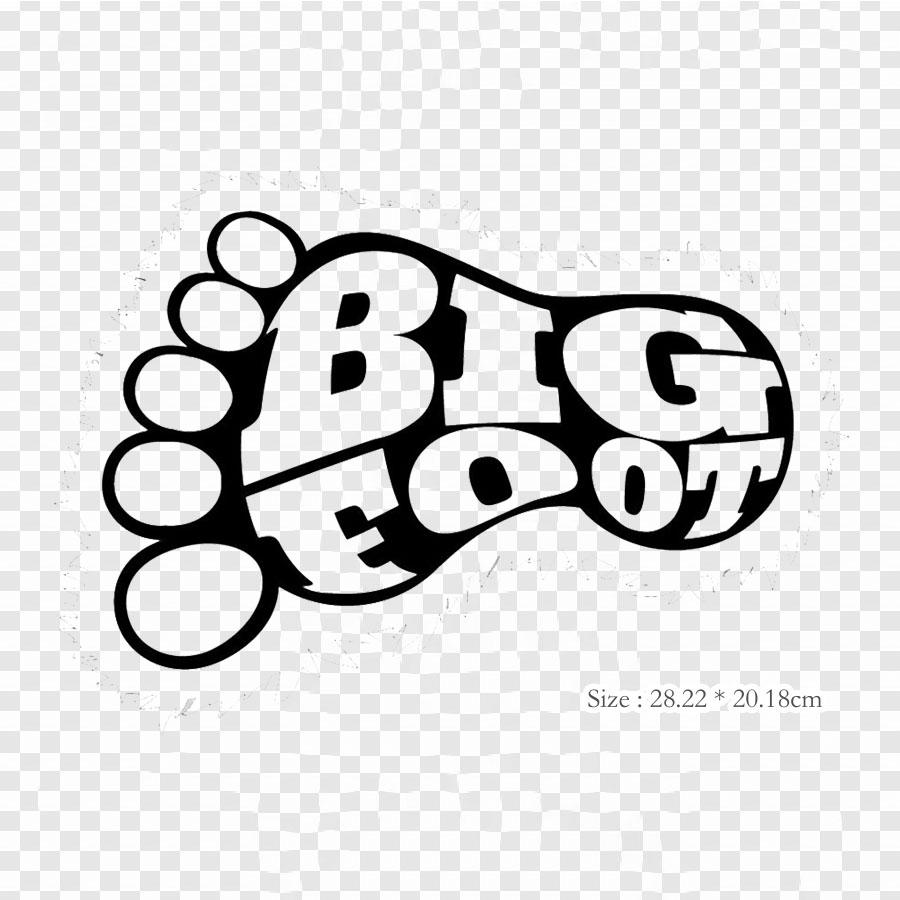Bigfoot Foot Bigfoot Iron On Heat Transfer Printing Vinyl Patches Sticker for Clothes DIY Appliques Washable Patches
