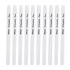 10pcs DIY Water Soluble Erasable Pen Fabric Marker Tailoring Tool AccessoriesSingle Head White