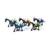 Small Pellet Animal Medieval 59228 Skeleton Flame Horse Assembled Halloween Building Block Toy