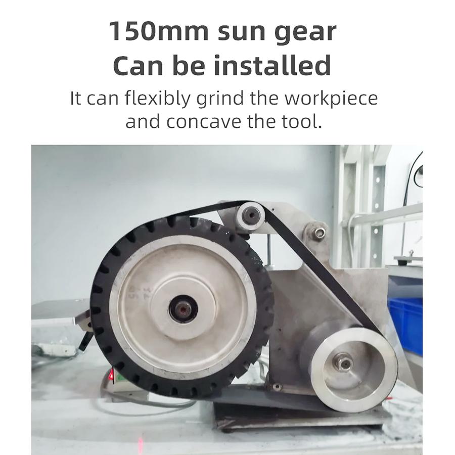 Electric Belt Sander Industrial Grade Motor Belt Sander 915-50mm Multifunctional High Power DIY Home Open Edge Sanding Machine