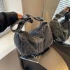 Denim Women's Bag Urban Simple Large Capacity Shoulder Crossbody Small Square Bag