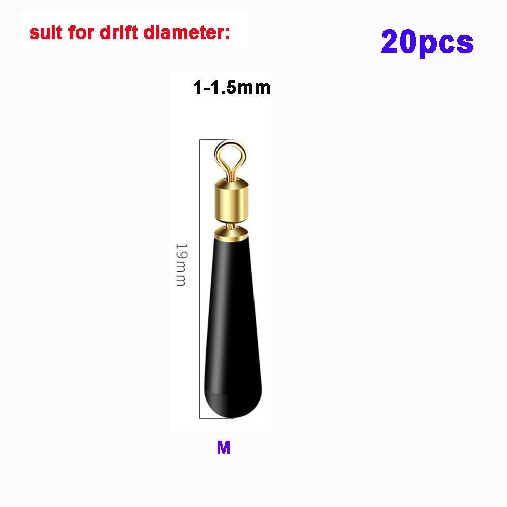 Metal Block Tackle Gear Copper Head Tools Fishing Floats Fishing Gear Float seat Rotation Drift
