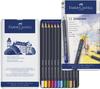 Цветные карандаши Goldfaber 12 цветов в наборе 114712 Faber-Castell, жестяная коробка,