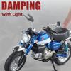 1/9 Honda Monkey 125 MINI Литой из сплава Модель мотоцикла Игрушечный транспортное средство Коллекция Звук и свет Внедорожный Автоцикл Игрушки Машина