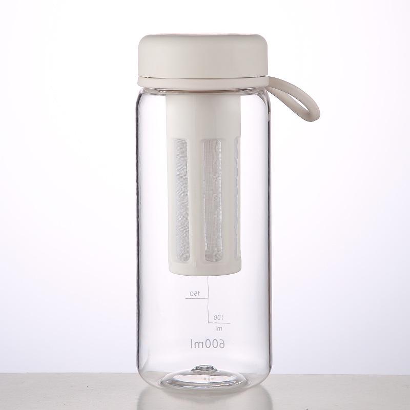 Portable Transparent Tea & Coffee Infuser Cup - Handheld Scale for Adults & Students